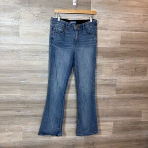 Democracy "Ab"solution High Rise Bootcut Jeans Blue Wash Size 12